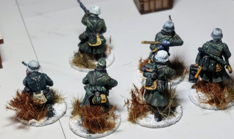 1st The Germans, Falscrimjager and Infantry.