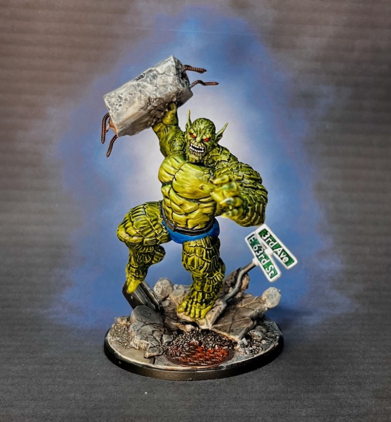 Abomination Breaks Through Looking for Hulk.