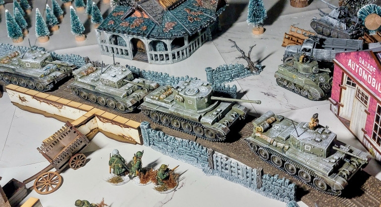 The British are Coming ! 2 loads of Tanks cont 3 Cruiser tanks