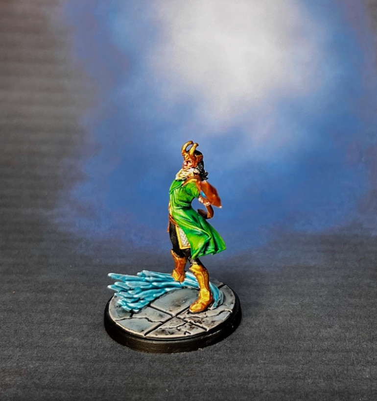 Loki, God of Mischief is Painted and Ready to Sow Chaos