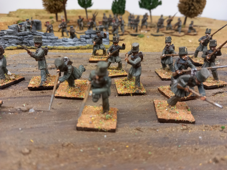 Jnhave printed one unit with muskets and one with pikes.