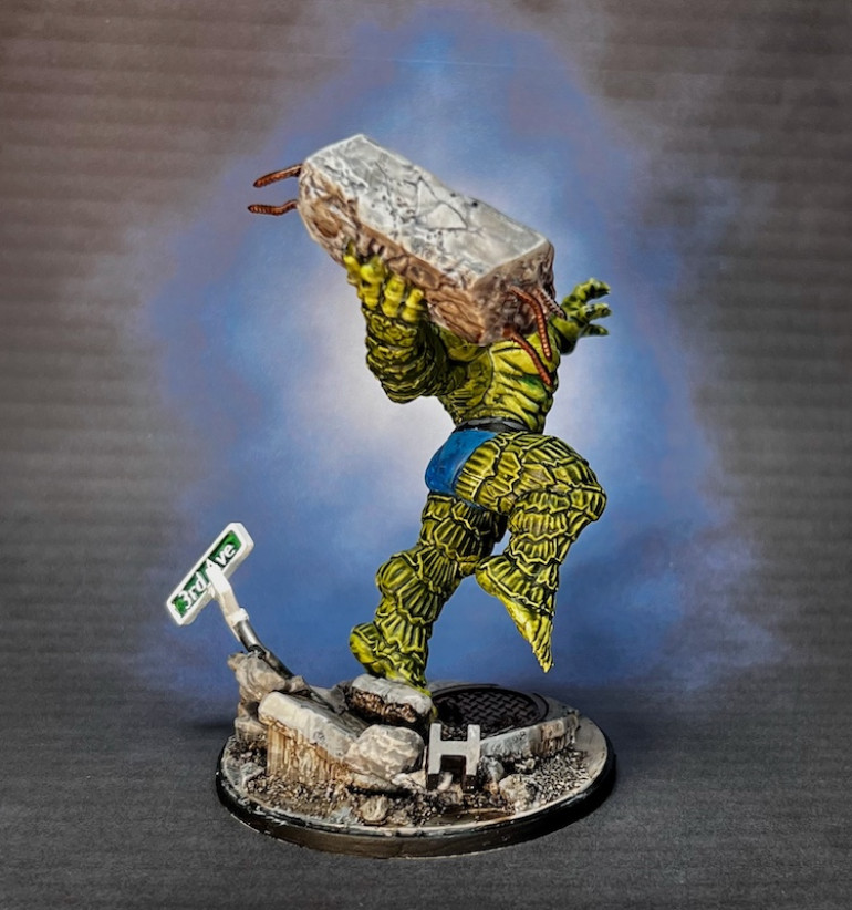 Abomination Breaks Through Looking for Hulk.