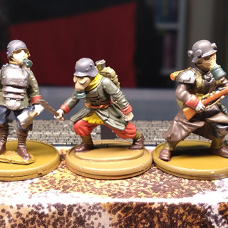 Painting the troops (finally)