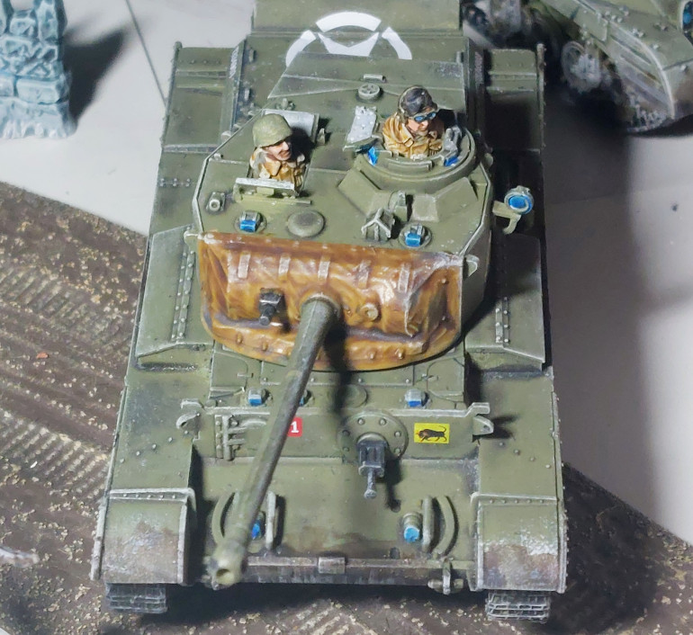 The British are Coming ! 2 loads of Tanks cont 3 Cruiser tanks