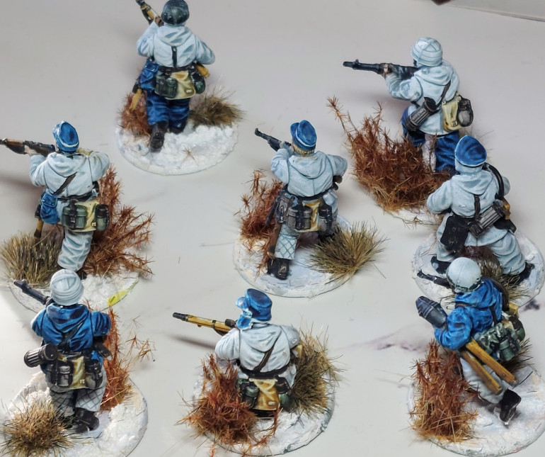 1st The Germans, Falscrimjager and Infantry.