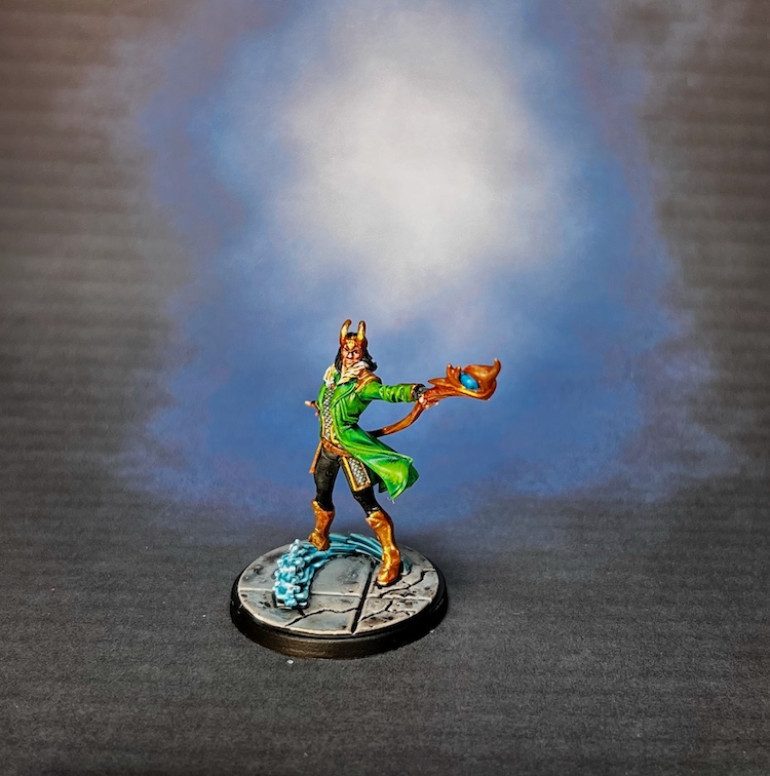 Loki, God of Mischief is Painted and Ready to Sow Chaos