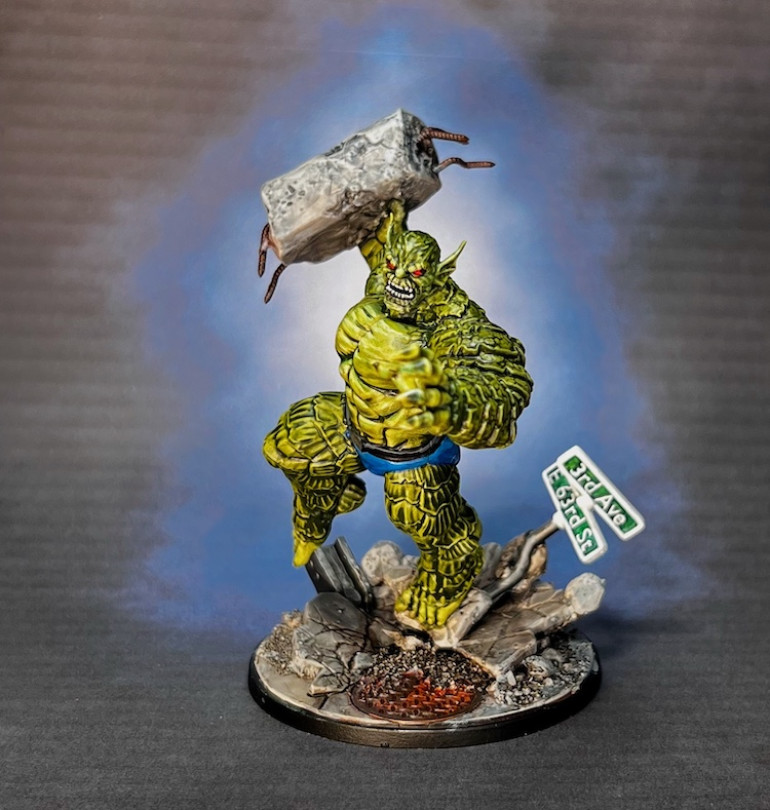 Abomination Breaks Through Looking for Hulk.