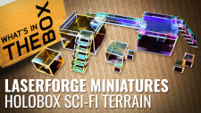 Unboxing: Holobox Modular Sci-Fi Terrain | Laserforge Miniatures