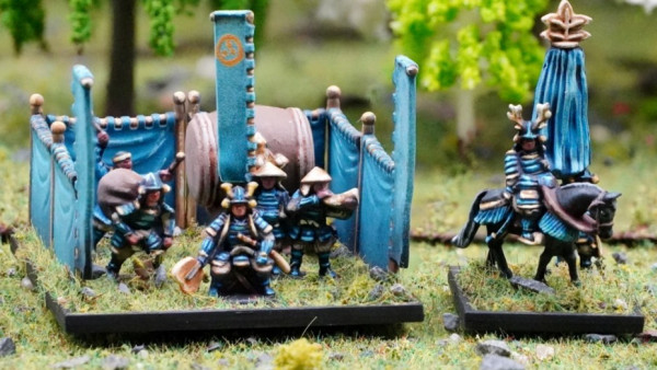 Lead Samurai Armies With New Plastic 10mm Commanders