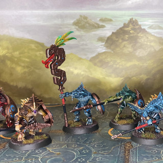 My fourth Spearhead and its the lizzies, sorry I mean Seraphon