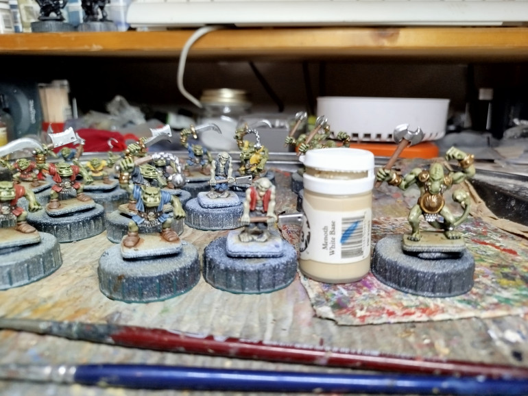Basecoat teeth