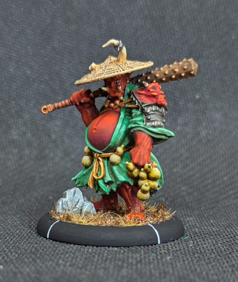 A grumpy looking Eldest Brother