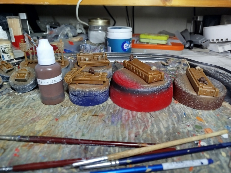 Base coat the rat fur