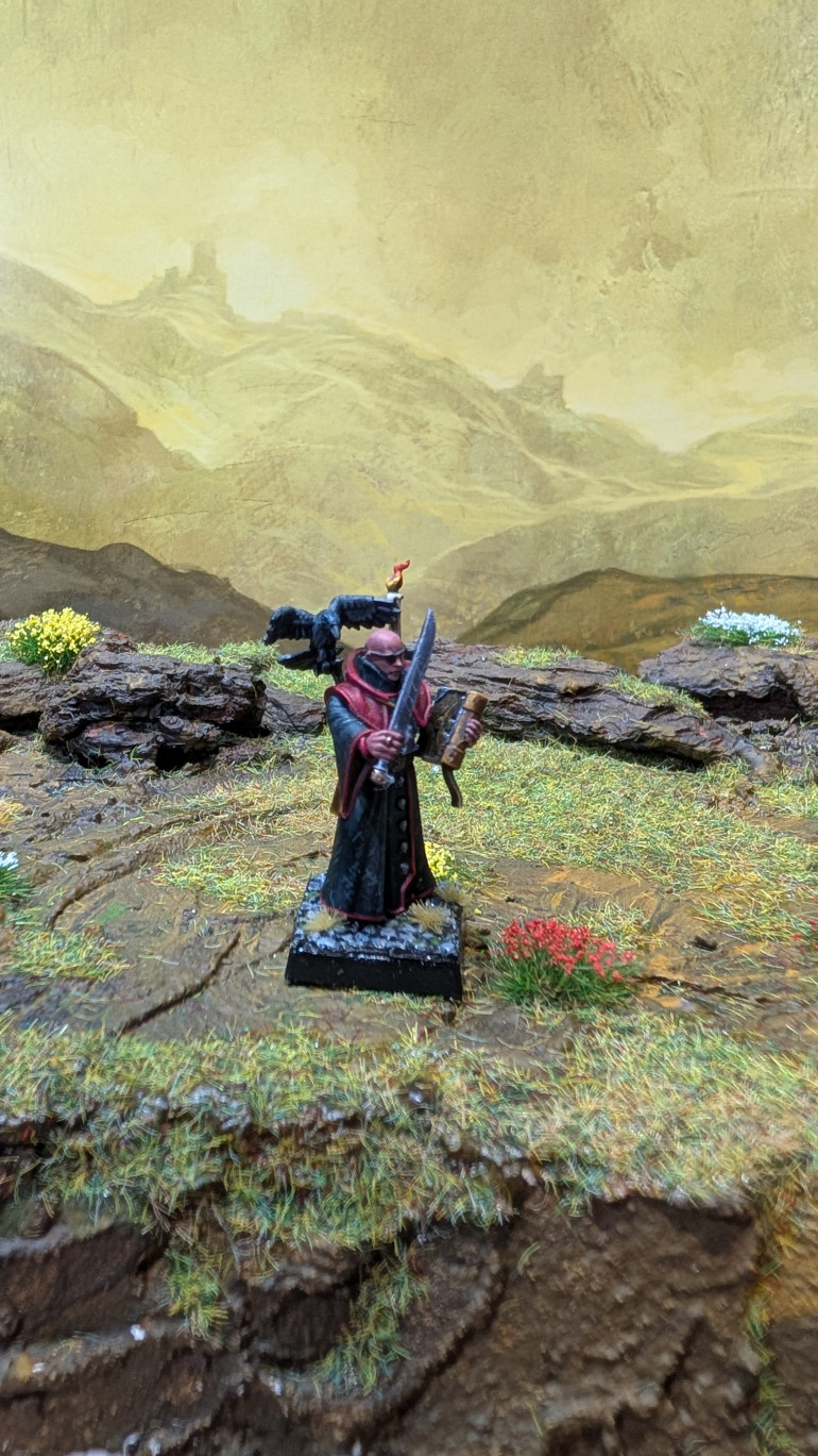 Inquisitorial Agents kitbashed as Cult of the Possessed