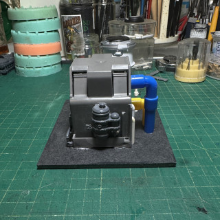 Finished  building water purification station #2