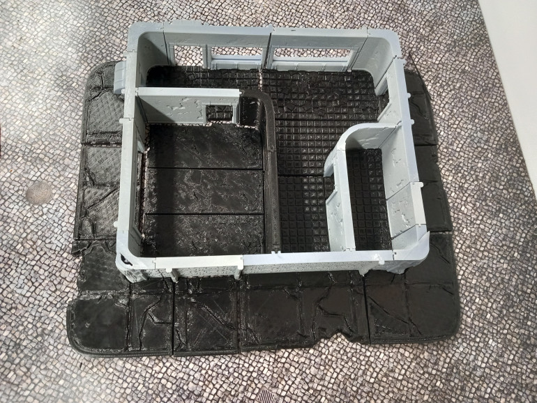I've switched to FDM printer for the pavement