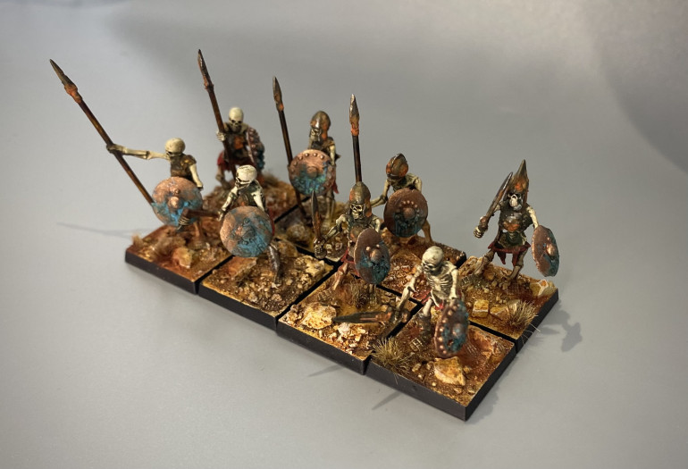 Step-by-step guide to quickly painting skeleton