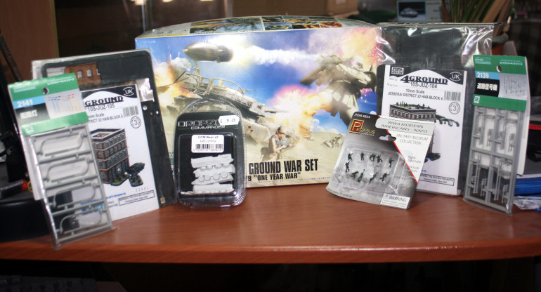 Some of the products I will be using.