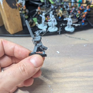 Inquisitorial Agents kitbashed as Cult of the Possessed