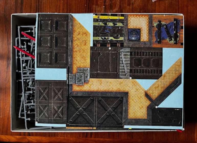 Ah yes, the era of yardstick building with plastic bulkheads.  I loved the Necromunda terrain back in the day so these should be fun.