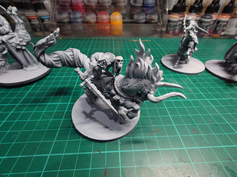 War... On a burning horse he rides