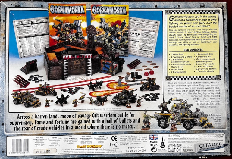 Handy list of box contents I'll find useful.