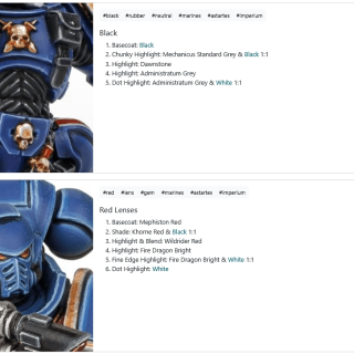 Painting Ultramarines