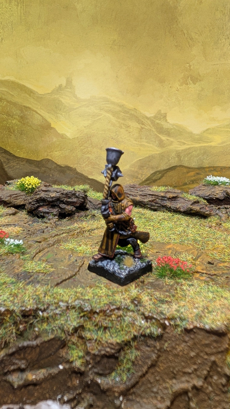 Inquisitorial Agents kitbashed as Cult of the Possessed