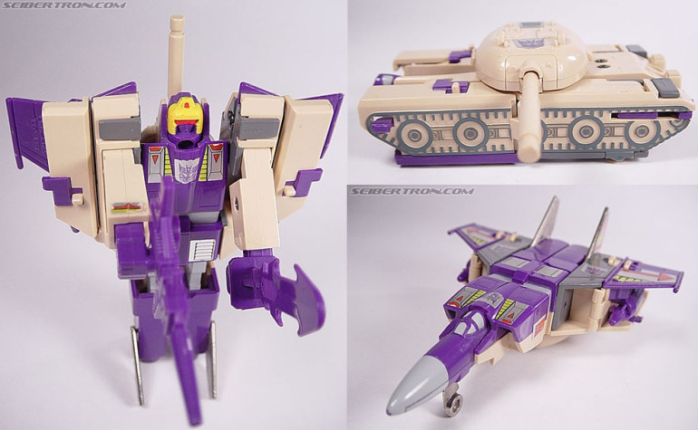 The original Blitzwing toy