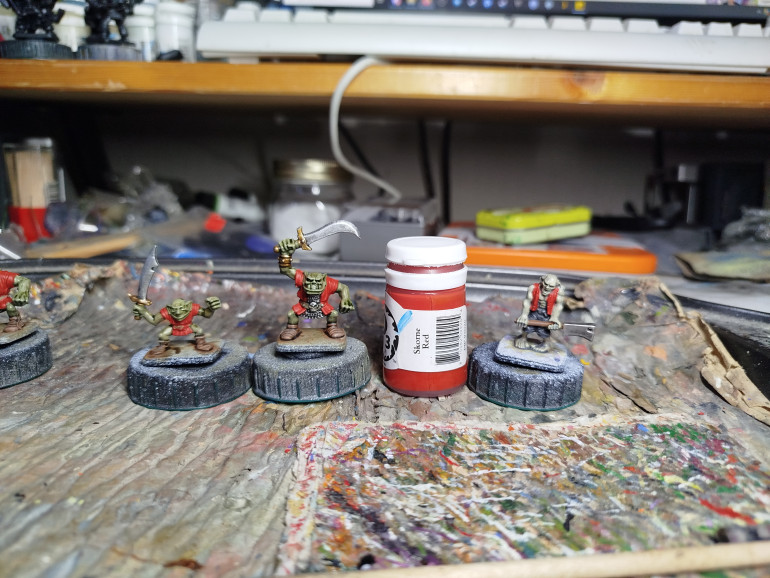 Red base coat
