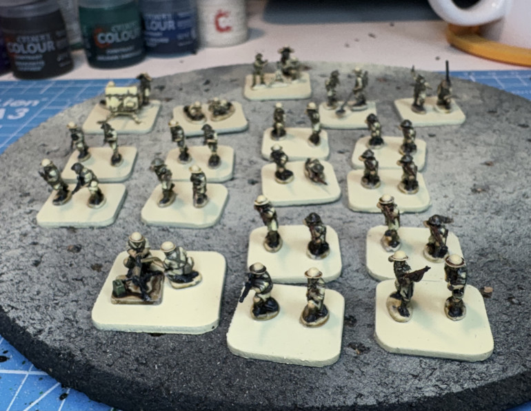 8th Army ready for basing gels