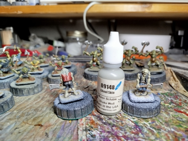 Base coat the hair