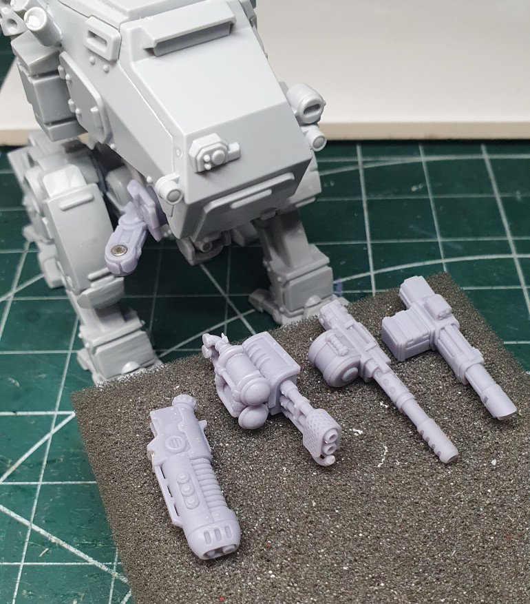 Weapon Options and Mounting Bracket