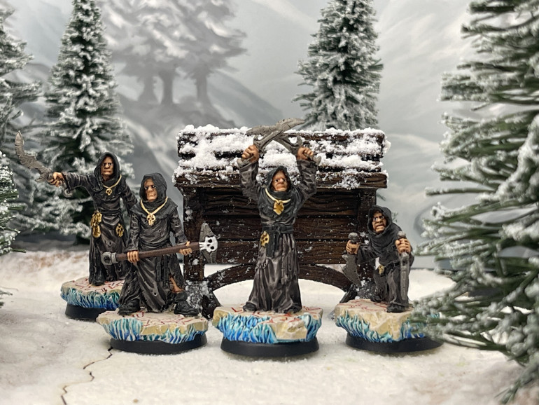 Cultists, they will fill in for thugs and thieves....after all, cultists are ten a penny and very expendable