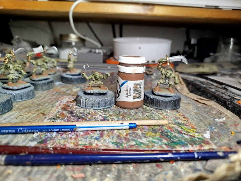 Leather boots base coat
