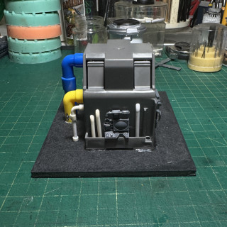 Finished  building water purification station #2