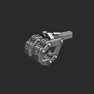 Started working on optional arms for the mech