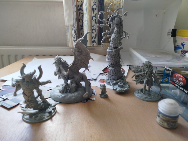 Everything I'm told I'll want to have painted before starting Cycle 4