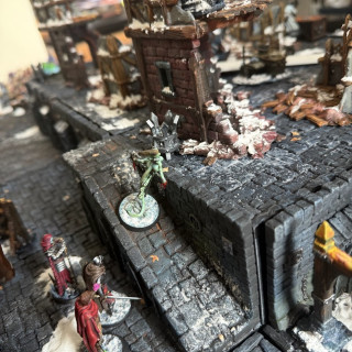 Shots from a couple of 1v1 games of the outdoor setup