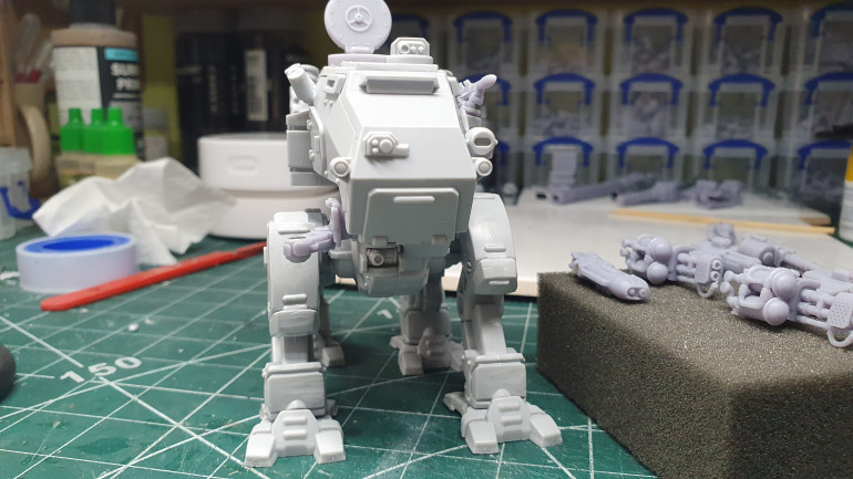 The front hatch of Walker 1 gave me an idea for Walker 2