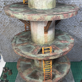Finished the heat sink for necromunda