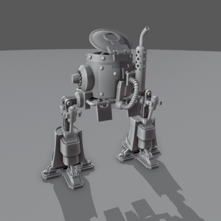 More work on the mech