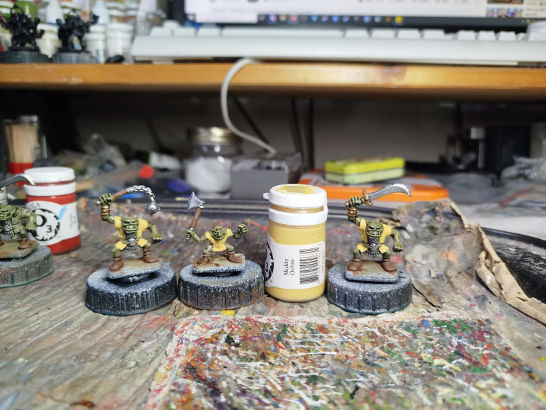 Yellow base coat