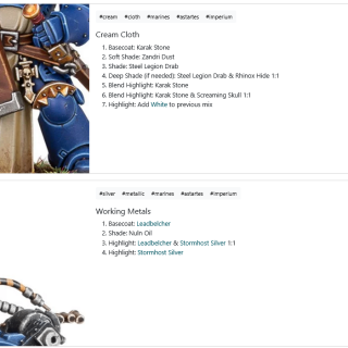 Painting Ultramarines