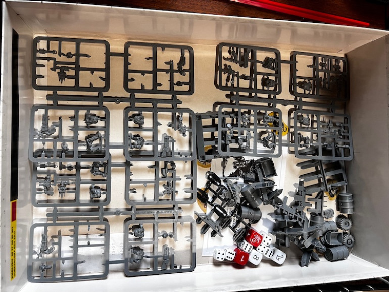 Only enough pieces to assemble 7 Yuffs.