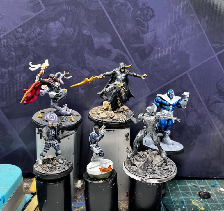 Ultron replaced Red Skull and he should paint up just as quickly.