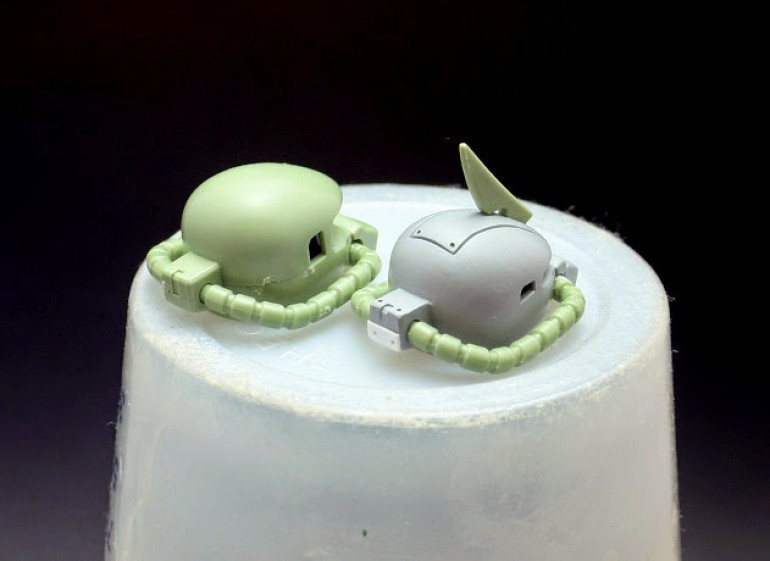 I used an manual engraver to cut in new lines - making the armour seem more detailed.