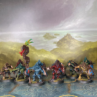 My fourth Spearhead and its the lizzies, sorry I mean Seraphon