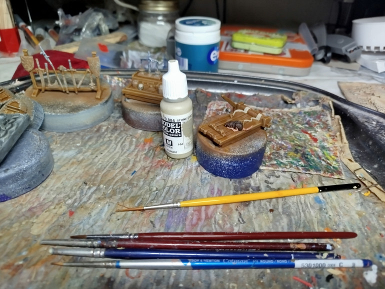 Base coat the rope