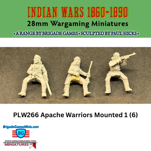 Apache Warriors Mounted 1 - Brigade Games